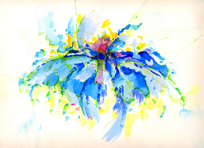 Kirsten Kötter: 2005, Aquarell, 24 × 32 cm