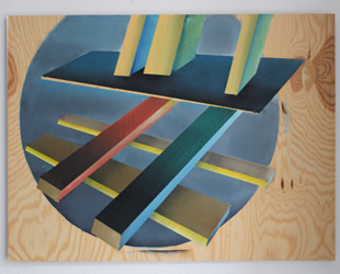 Dekonstruktion von Kirsten Kötter (Bretter), 2009
