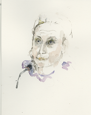 kirsten-koetter_2020-11-20_lisi-maier,  
  watercolour (Kirsten Kötter)