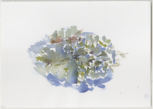 2014-01-06_platte, watercolour, 17 × 24 cm (Kirsten Kötter)