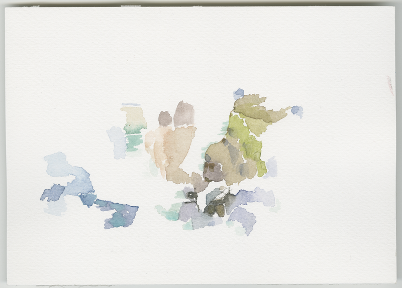 2015-07-18_51-3_9-5_documenta_ende, watercolour, 17 × 24 cm (Kirsten Kötter)