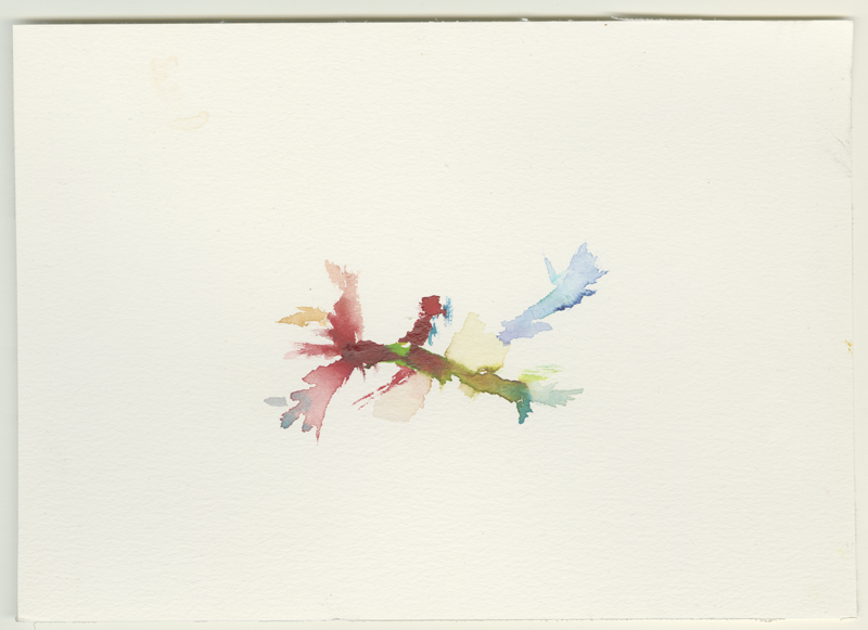 2022-05-05_friedhof-biebrich_17-24, watercolour, 17 × 24 cm (Kirsten Kötter)