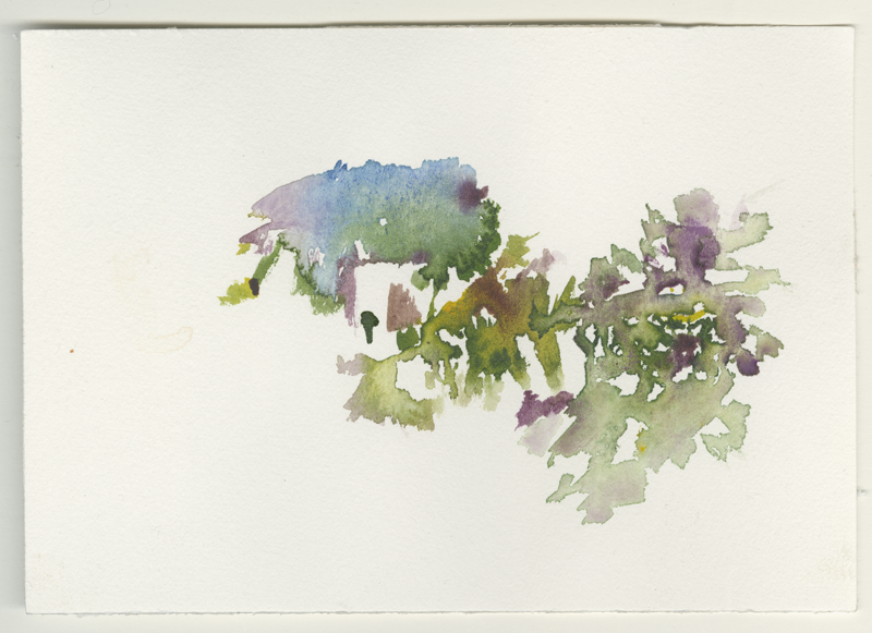 2022-11-06_n-v-finthen_2, watercolour, 12 × 17 cm (Kirsten Kötter)