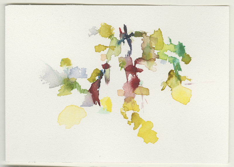 2022-11-28_vhs, watercolour, 12 × 17 cm (Kirsten Kötter)