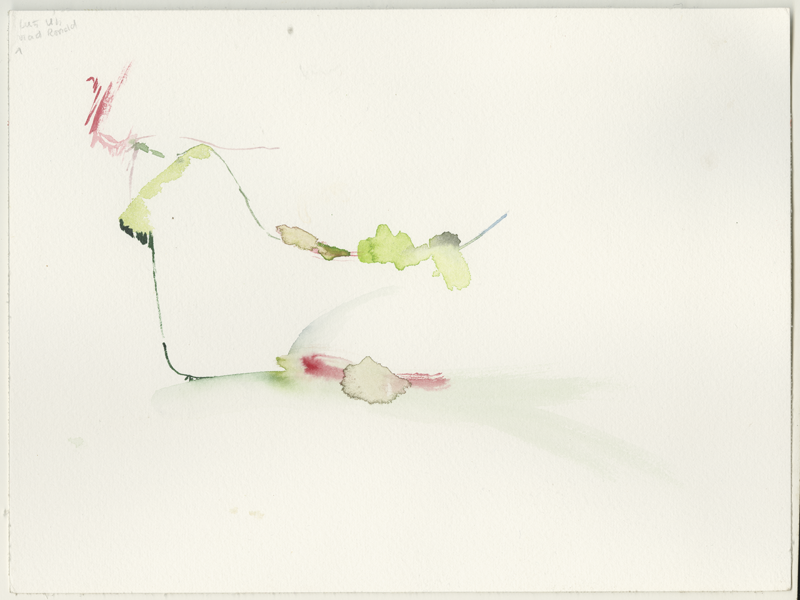 2024-01-30_improvisohrium_I-1, watercolour, 24 × 32 cm (Kirsten Kötter)
